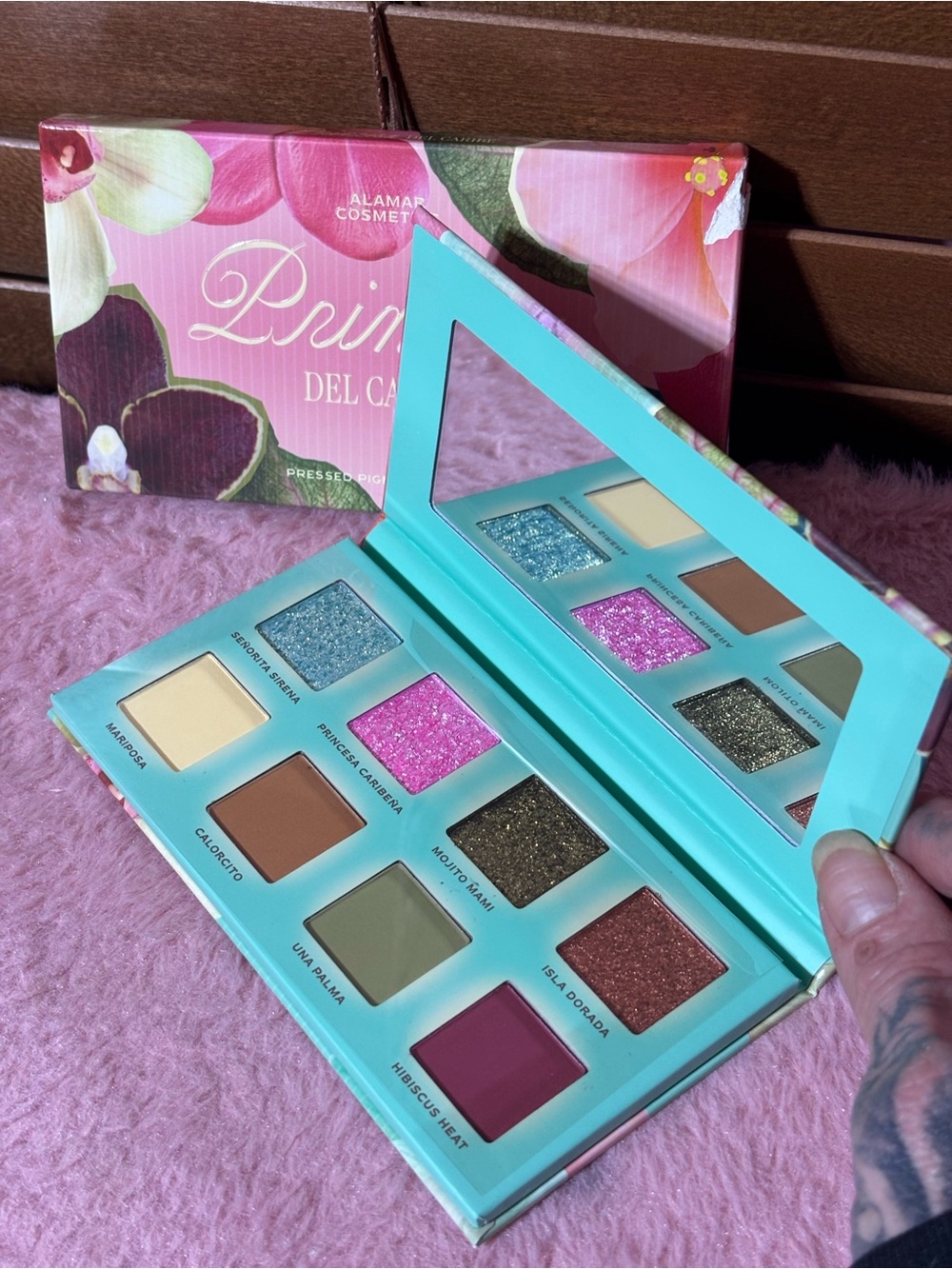 Alamar Cosmetics Princesa del Caribe eyeshadow palette